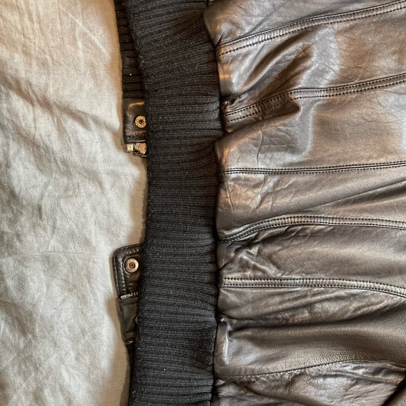 Ted Baker Bomber Leather Jacket - Picture 5 of 8